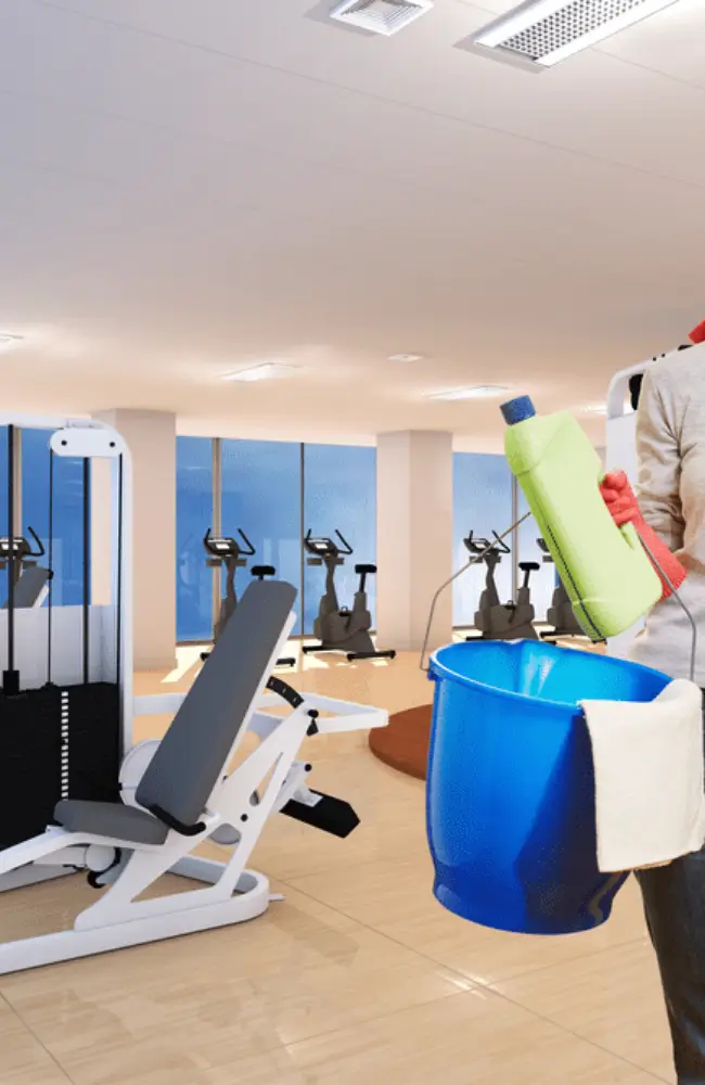 gyms, spas & wellness centres cleaning
